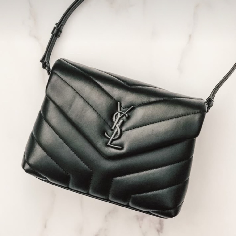 Ysl toy Lou Lou bag in black